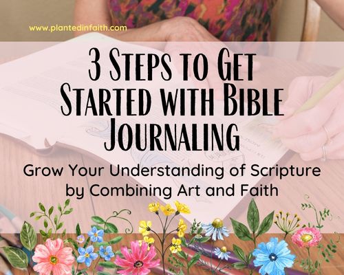 3 Steps to Get Started with Bible Journaling